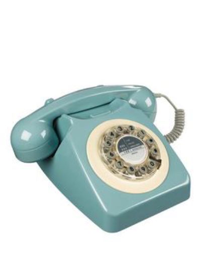 Wild And Wolf 746 Retro Telephone - French Blue Wild And Wolf 746 Retro Telephone - French Blue